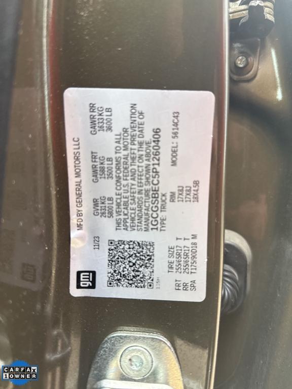 used 2023 Chevrolet Colorado car, priced at $26,997