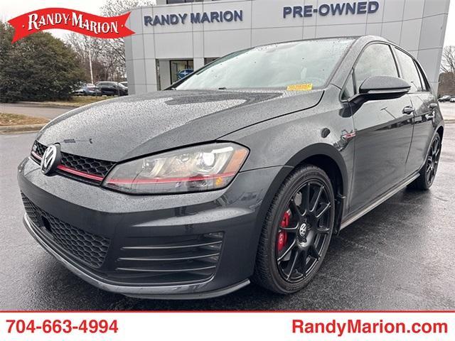 used 2017 Volkswagen Golf GTI car, priced at $13,691