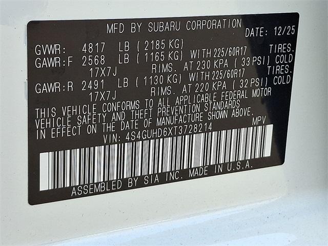 new 2026 Subaru Crosstrek car, priced at $28,522