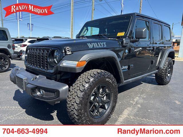 used 2025 Jeep Wrangler 4xe car, priced at $33,981