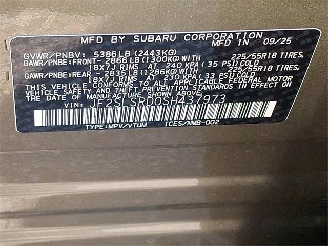 new 2025 Subaru Forester Hybrid car, priced at $40,513