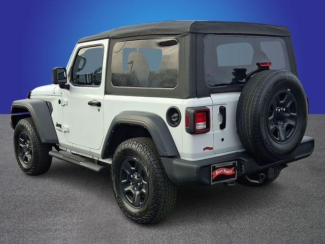 used 2021 Jeep Wrangler car, priced at $17,691