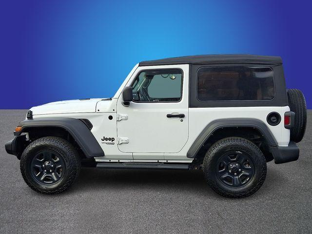 used 2021 Jeep Wrangler car, priced at $17,691