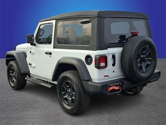 used 2021 Jeep Wrangler car, priced at $20,591