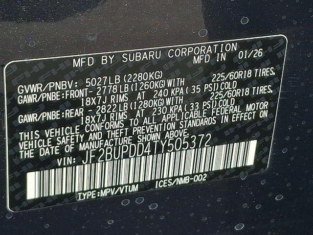 new 2026 Subaru Outback car, priced at $41,339