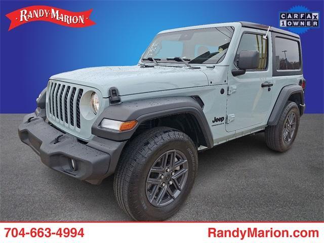 used 2024 Jeep Wrangler car, priced at $28,981