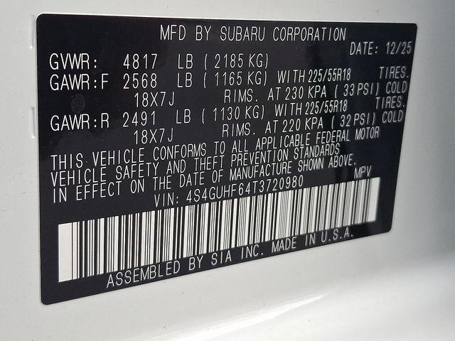 new 2026 Subaru Crosstrek car, priced at $30,920