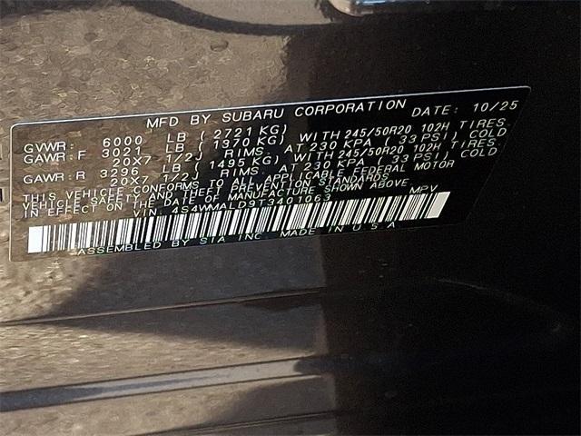 new 2026 Subaru Ascent car, priced at $50,793