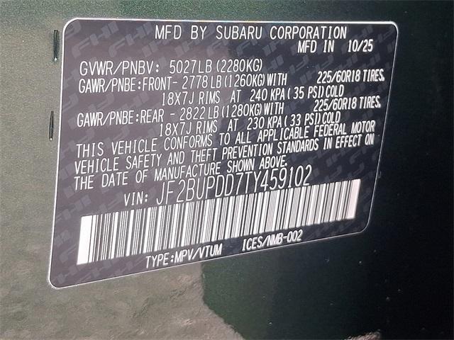 new 2026 Subaru Outback car, priced at $41,561