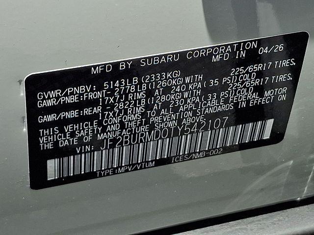 new 2026 Subaru Outback car, priced at $48,891