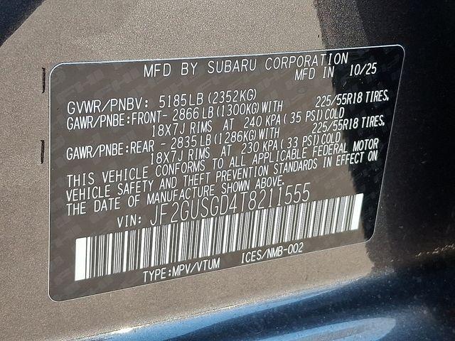 new 2026 Subaru Crosstrek car, priced at $34,129