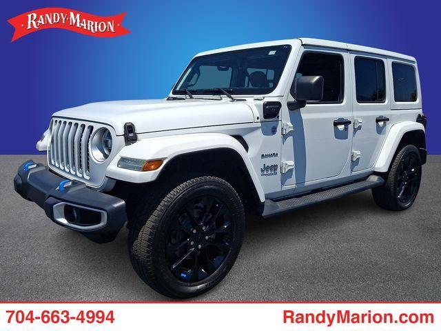 used 2022 Jeep Wrangler Unlimited 4xe car, priced at $27,935