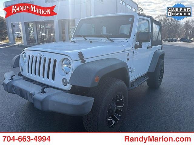 used 2016 Jeep Wrangler car, priced at $17,741