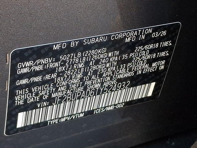 new 2026 Subaru Outback car, priced at $35,024