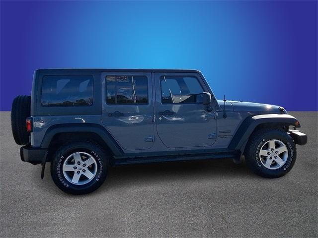 used 2015 Jeep Wrangler Unlimited car, priced at $14,981