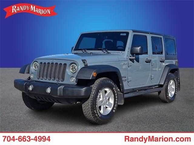 used 2015 Jeep Wrangler Unlimited car, priced at $14,981