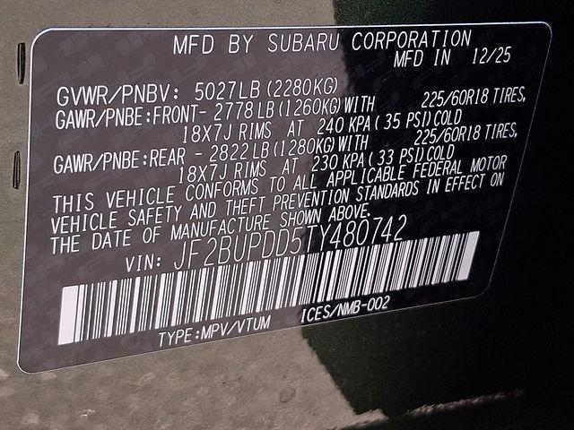 new 2026 Subaru Outback car, priced at $41,517