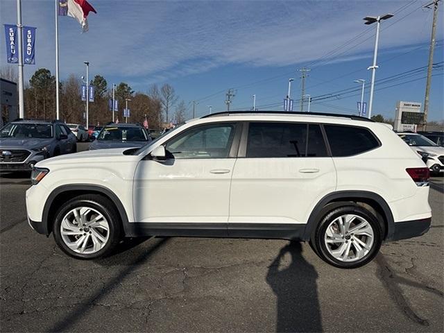 used 2022 Volkswagen Atlas car, priced at $25,491