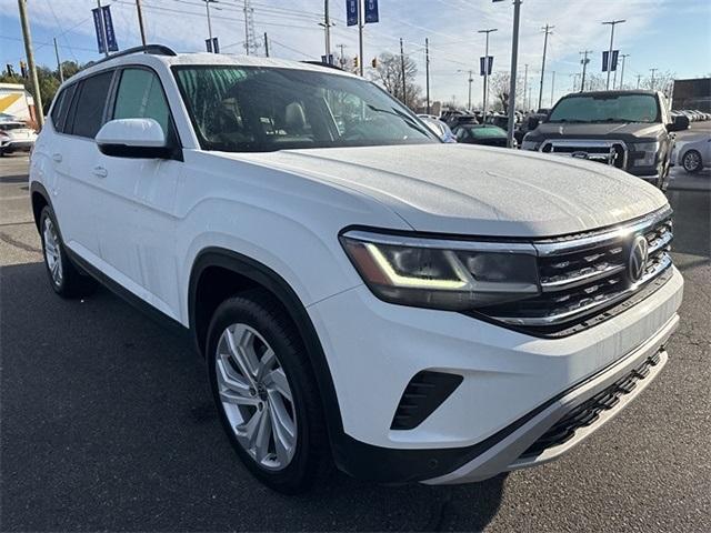 used 2022 Volkswagen Atlas car, priced at $25,491