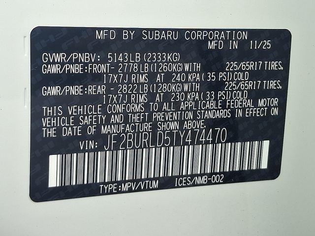 new 2026 Subaru Outback car, priced at $46,049