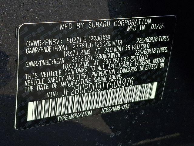 new 2026 Subaru Outback car, priced at $41,339