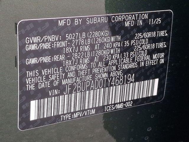 new 2026 Subaru Outback car, priced at $35,254