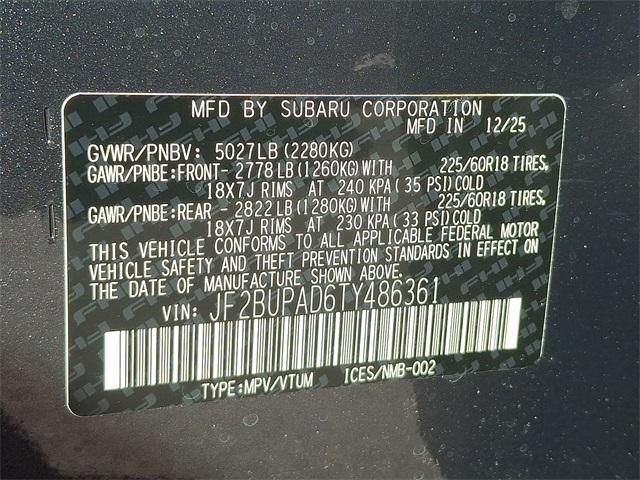 new 2026 Subaru Outback car, priced at $35,024