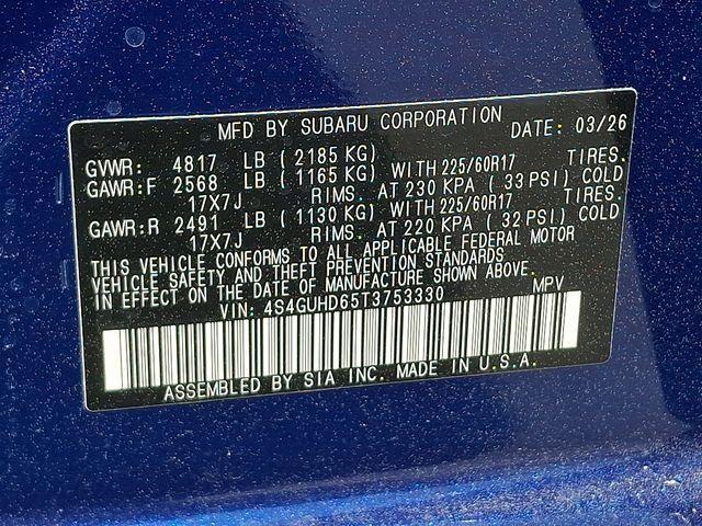 new 2026 Subaru Crosstrek car, priced at $30,868