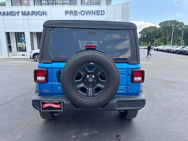 used 2022 Jeep Wrangler Unlimited car, priced at $28,475