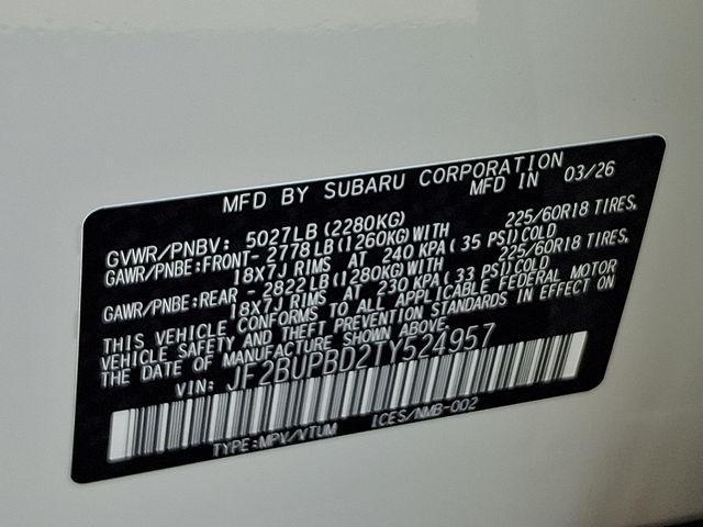 new 2026 Subaru Outback car, priced at $36,916