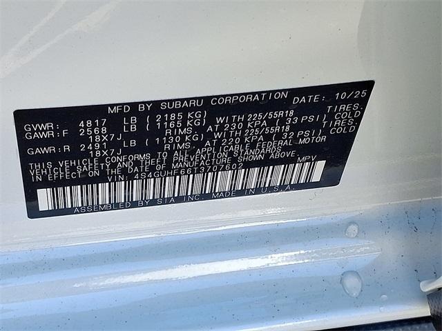 new 2026 Subaru Crosstrek car, priced at $31,347