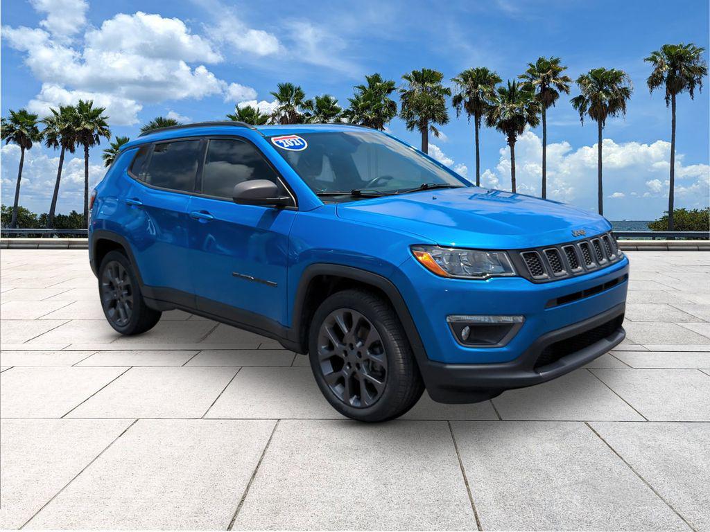 used 2021 Jeep Compass car, priced at $19,167
