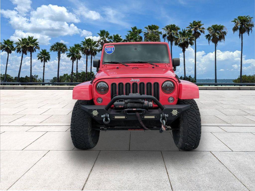 used 2015 Jeep Wrangler Unlimited car, priced at $22,084