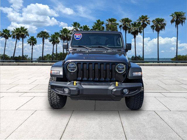 used 2021 Jeep Wrangler car, priced at $18,931