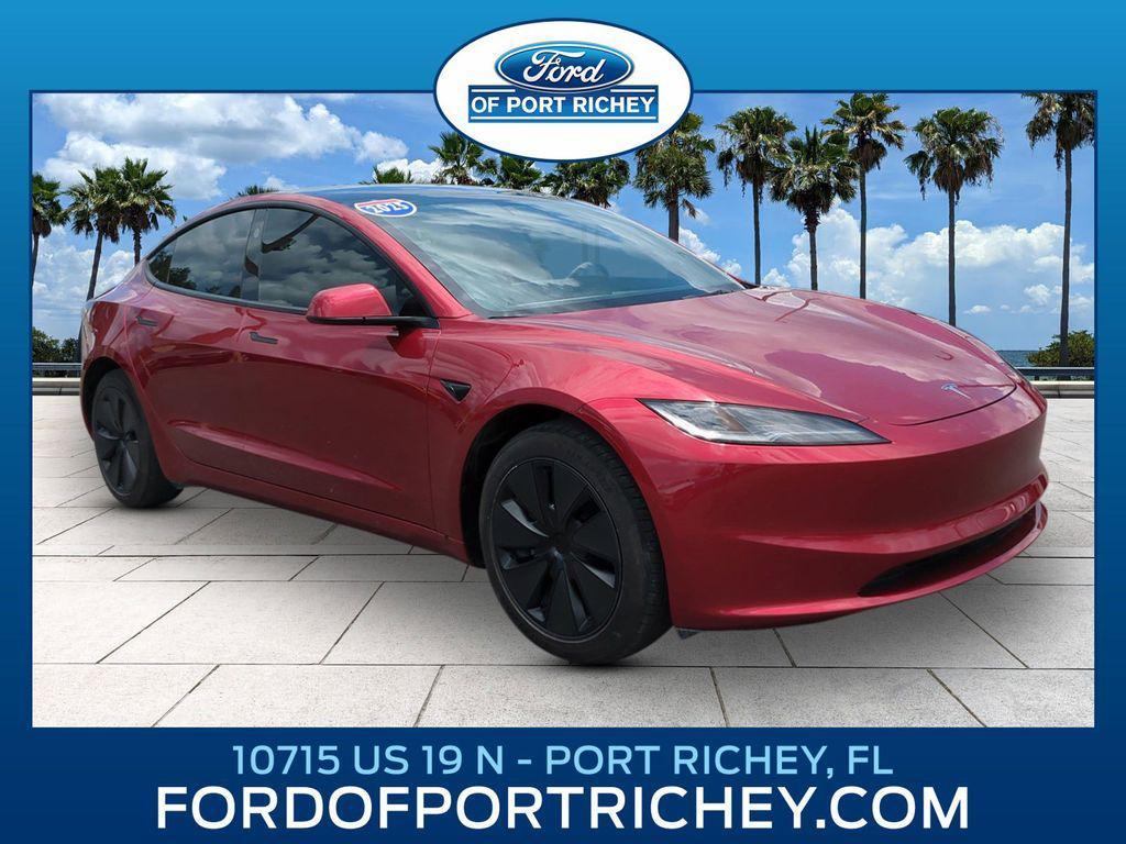 used 2025 Tesla Model 3 car, priced at $38,640