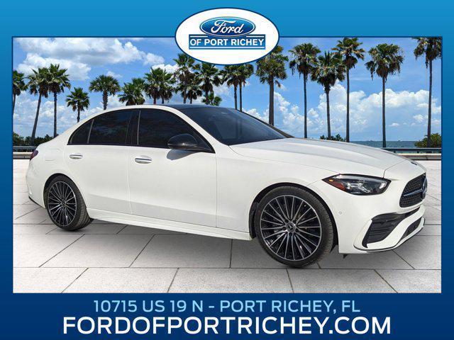 used 2022 Mercedes-Benz C-Class car, priced at $25,553