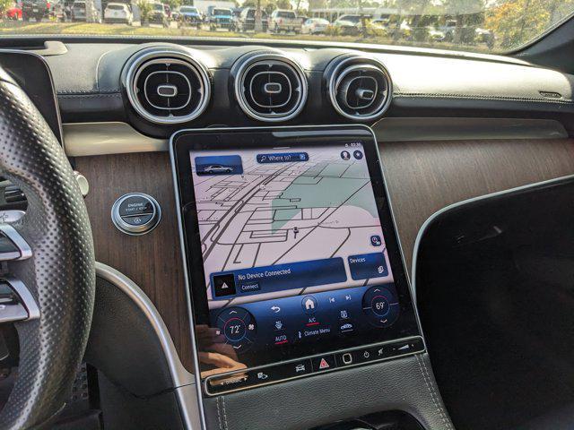 used 2022 Mercedes-Benz C-Class car, priced at $25,553