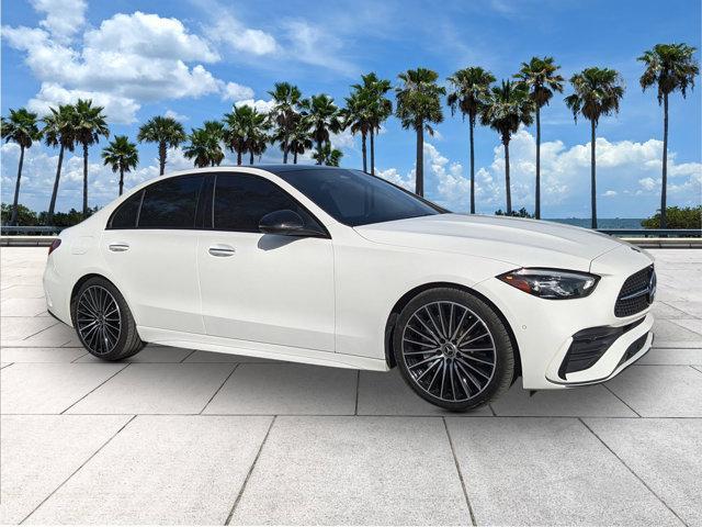 used 2022 Mercedes-Benz C-Class car, priced at $25,553