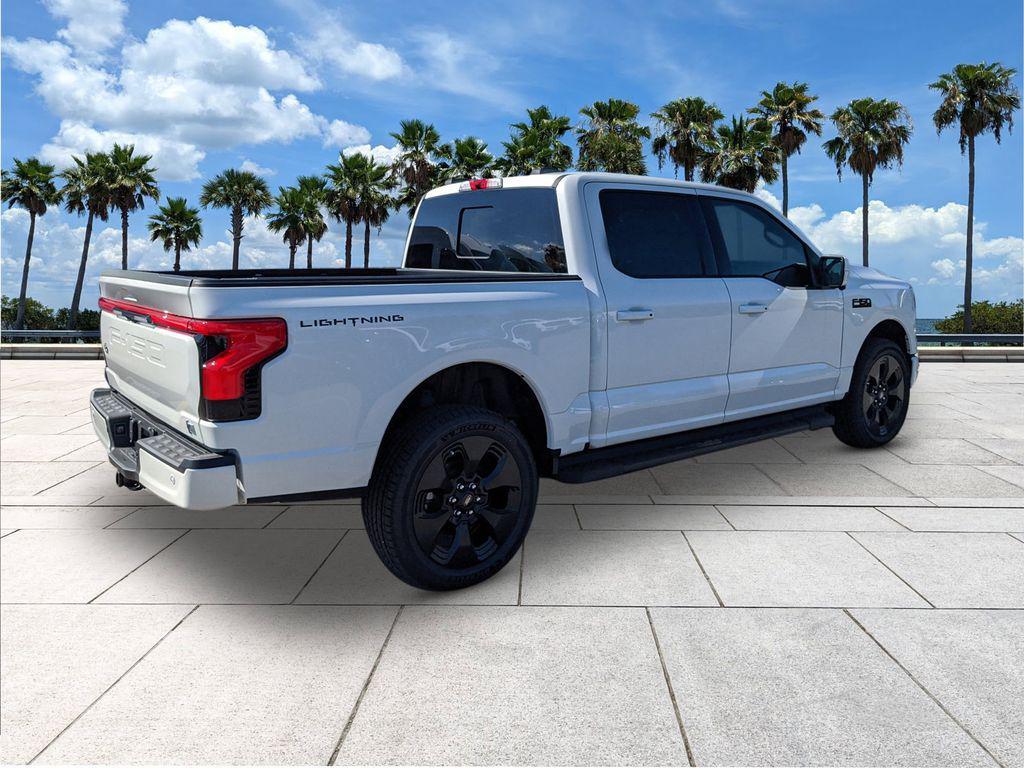 new 2025 Ford F-150 Lightning car, priced at $73,995