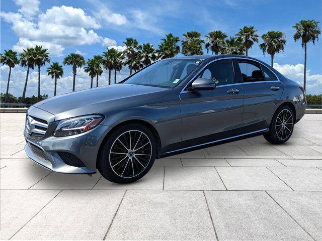 used 2021 Mercedes-Benz C-Class car, priced at $19,999