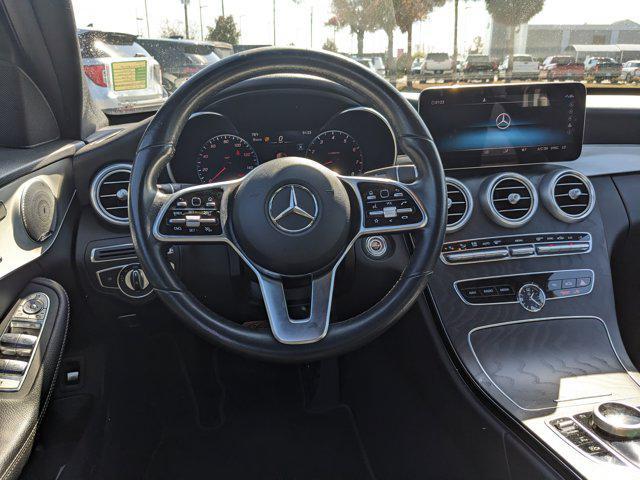 used 2021 Mercedes-Benz C-Class car, priced at $19,999