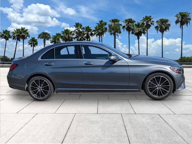 used 2021 Mercedes-Benz C-Class car, priced at $19,999