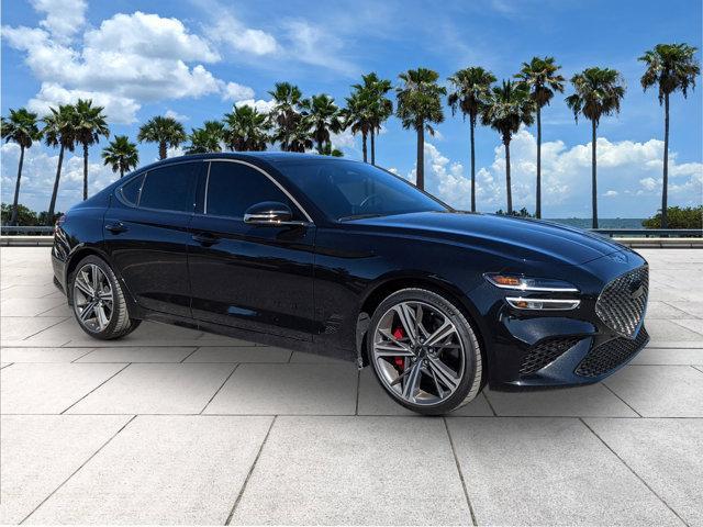 used 2024 Genesis G70 car, priced at $37,998