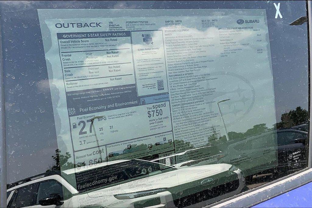new 2026 Subaru Outback car, priced at $36,616