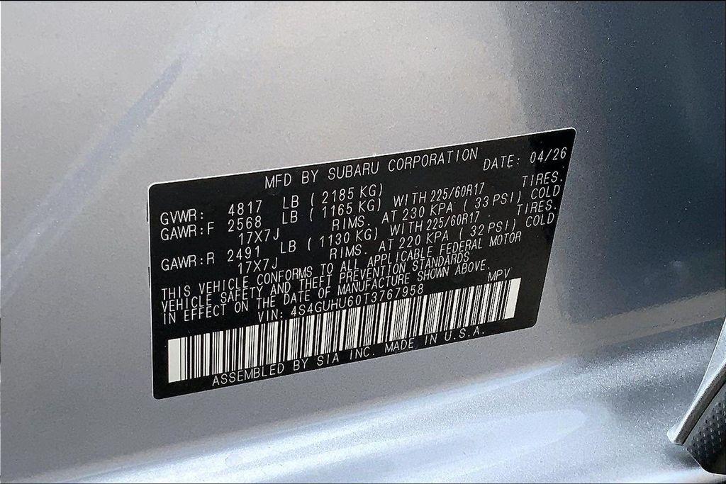 new 2026 Subaru Crosstrek car, priced at $37,479