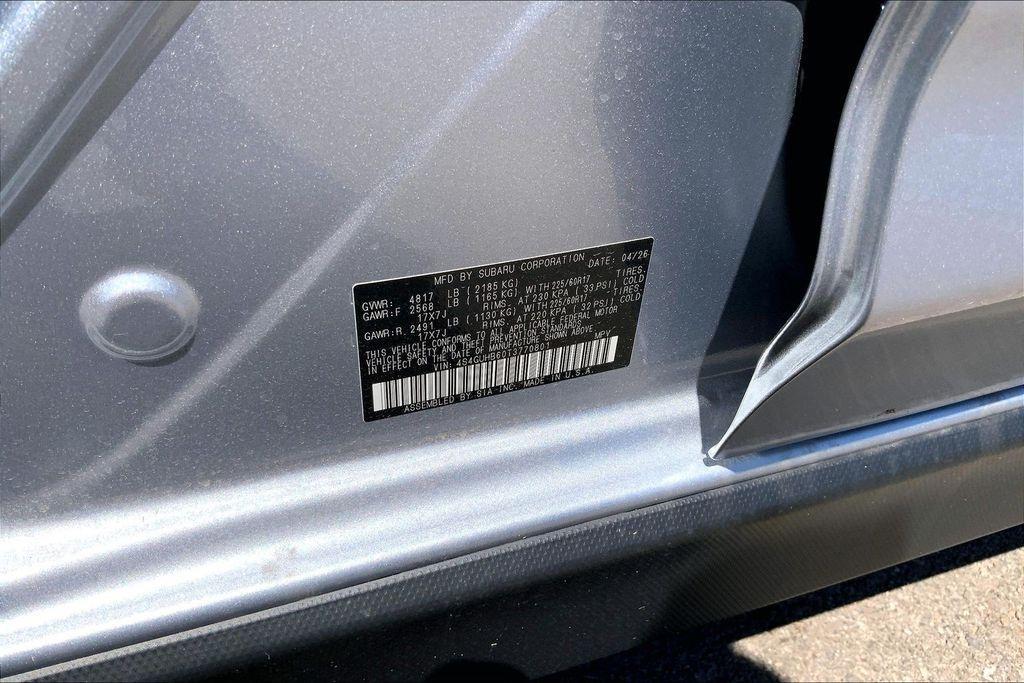 new 2026 Subaru Crosstrek car, priced at $28,754