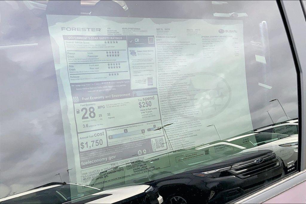 new 2026 Subaru Forester car, priced at $40,487