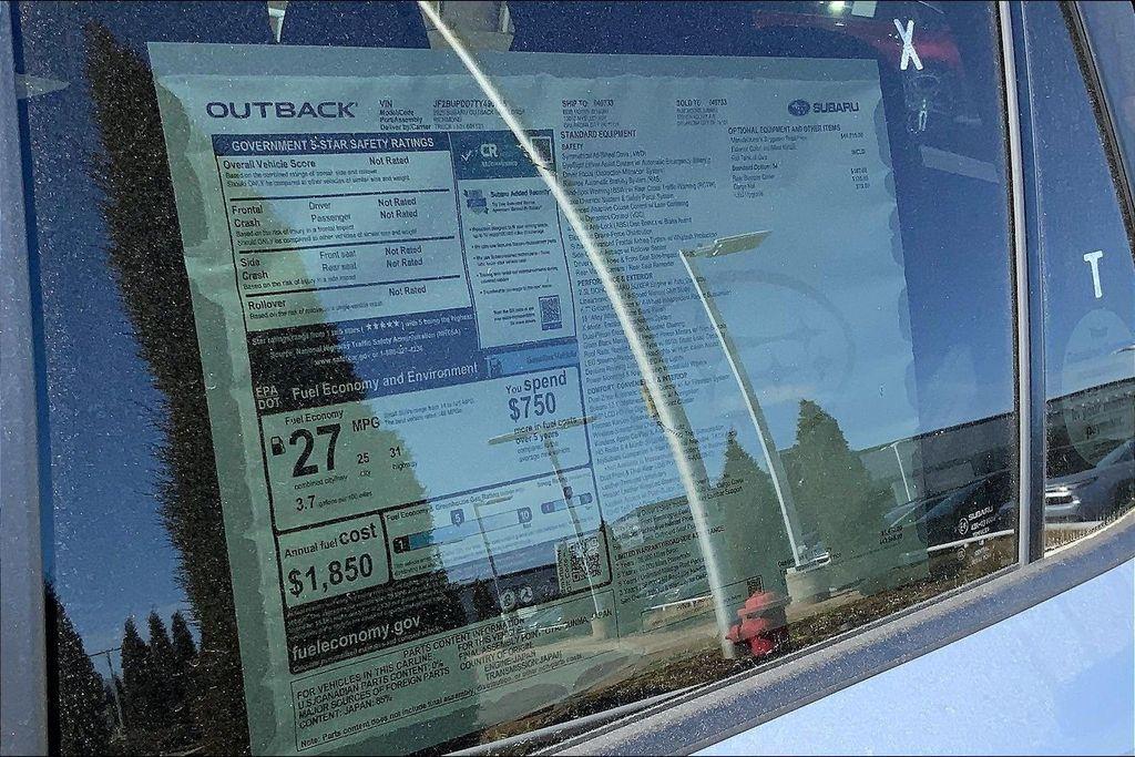 new 2026 Subaru Outback car, priced at $40,566