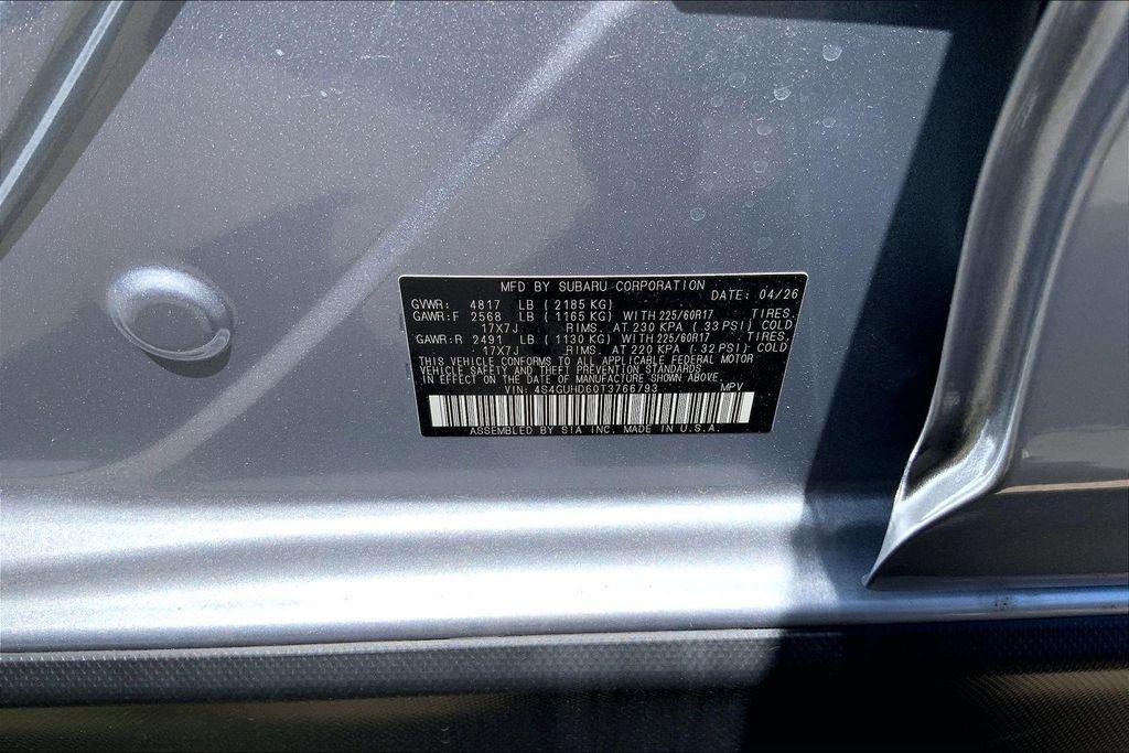 new 2026 Subaru Crosstrek car, priced at $31,447