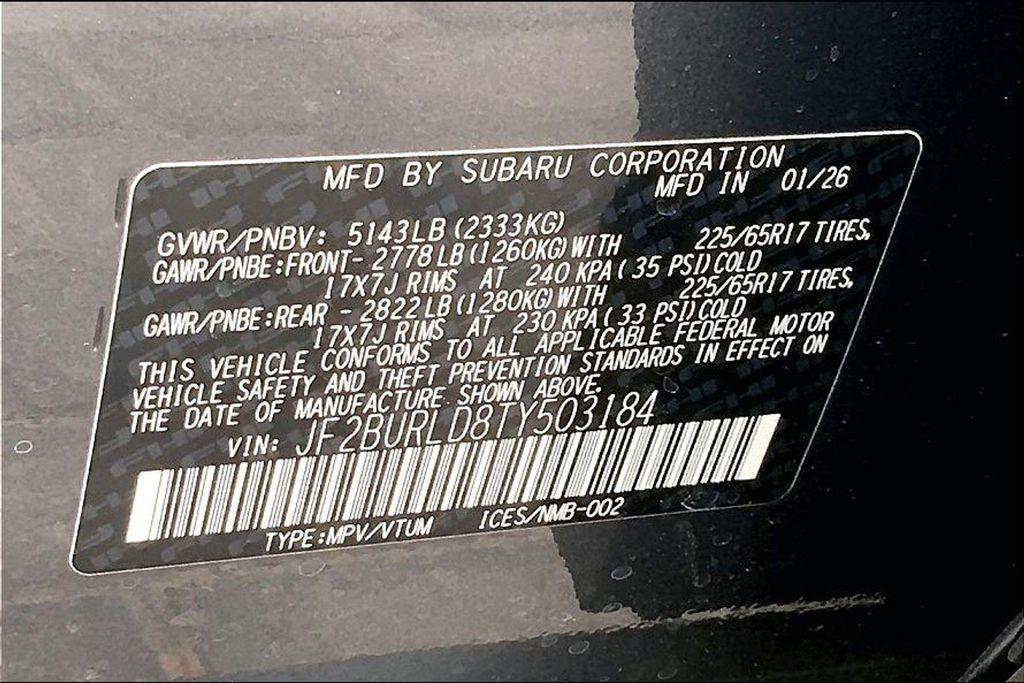 new 2026 Subaru Outback car, priced at $47,758